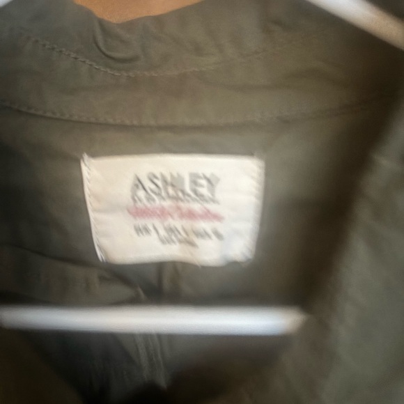 Ashley By 26 International Olive Utility Jacket - Picture 3 of 4